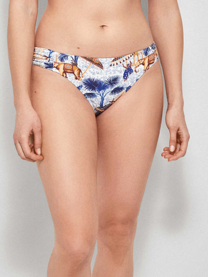BIKINI BANDEAU ESTAMPADO AFRICANO