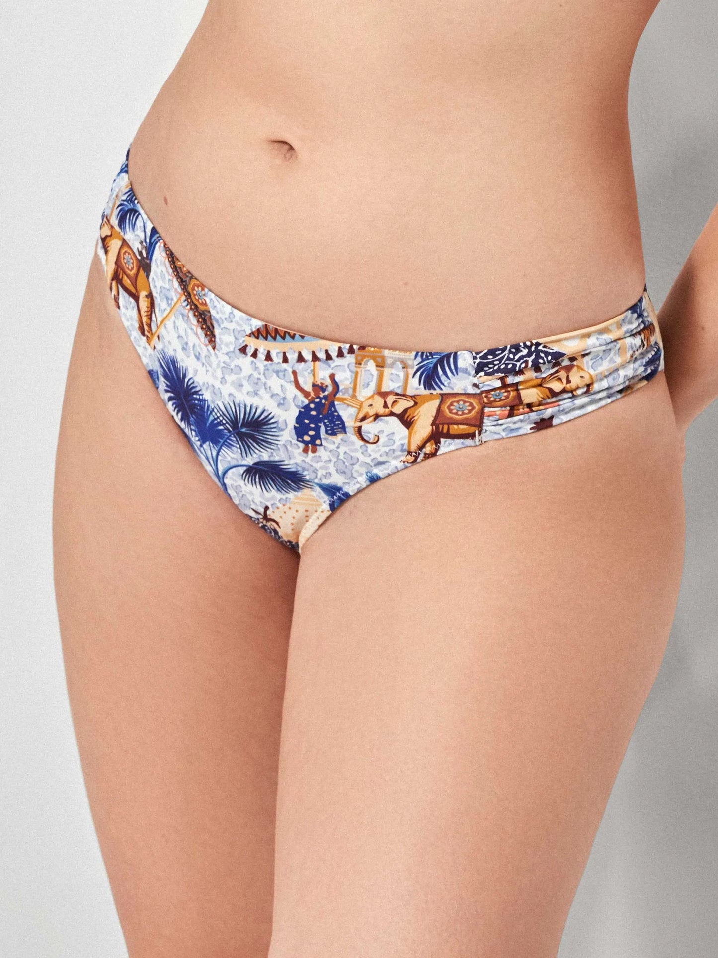 BIKINI BANDEAU ESTAMPADO AFRICANO