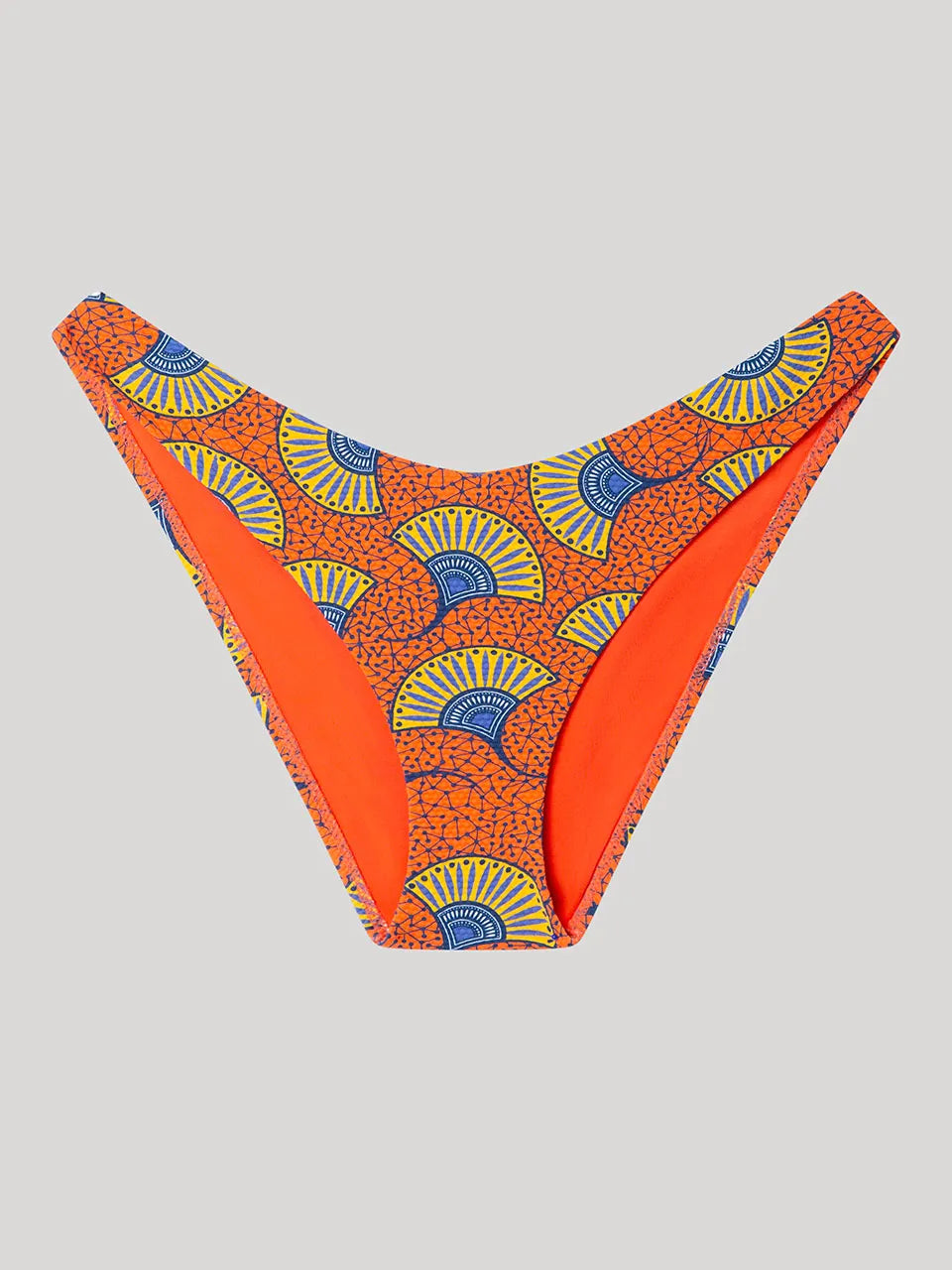 BIKINI MULTIPOSICION ANUDADO AL CUELLO ESTAMPADO TRIBAL