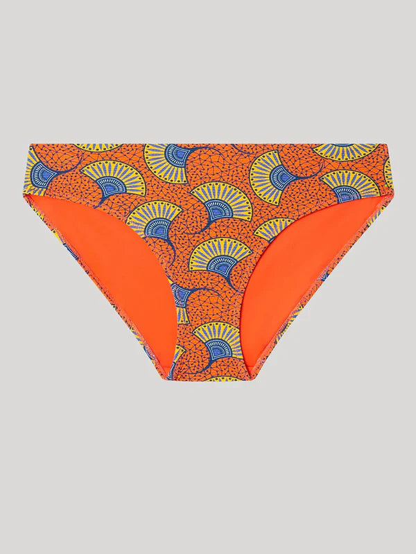 BIKINI ANUDADO BRAGA MIDI TRIBAL PRINT
