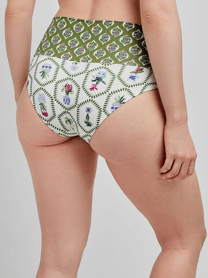 BIKINI CRUZADO ESTAMPADO GREEN ROSES