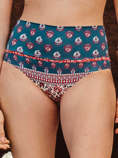 BIKINI MULTIPOSICION ESTAMPADO ETNICO