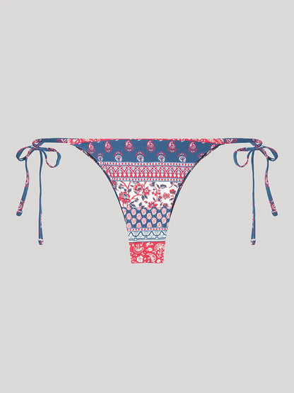 BIKINI TRIANGULAR REVERSIBLE BRAGUITA CON TIRAS LATERALES