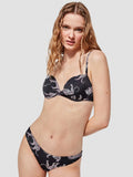 BIKINI ESTAMPADO JAGUAR CON BRAGUITA REVERSIBLE