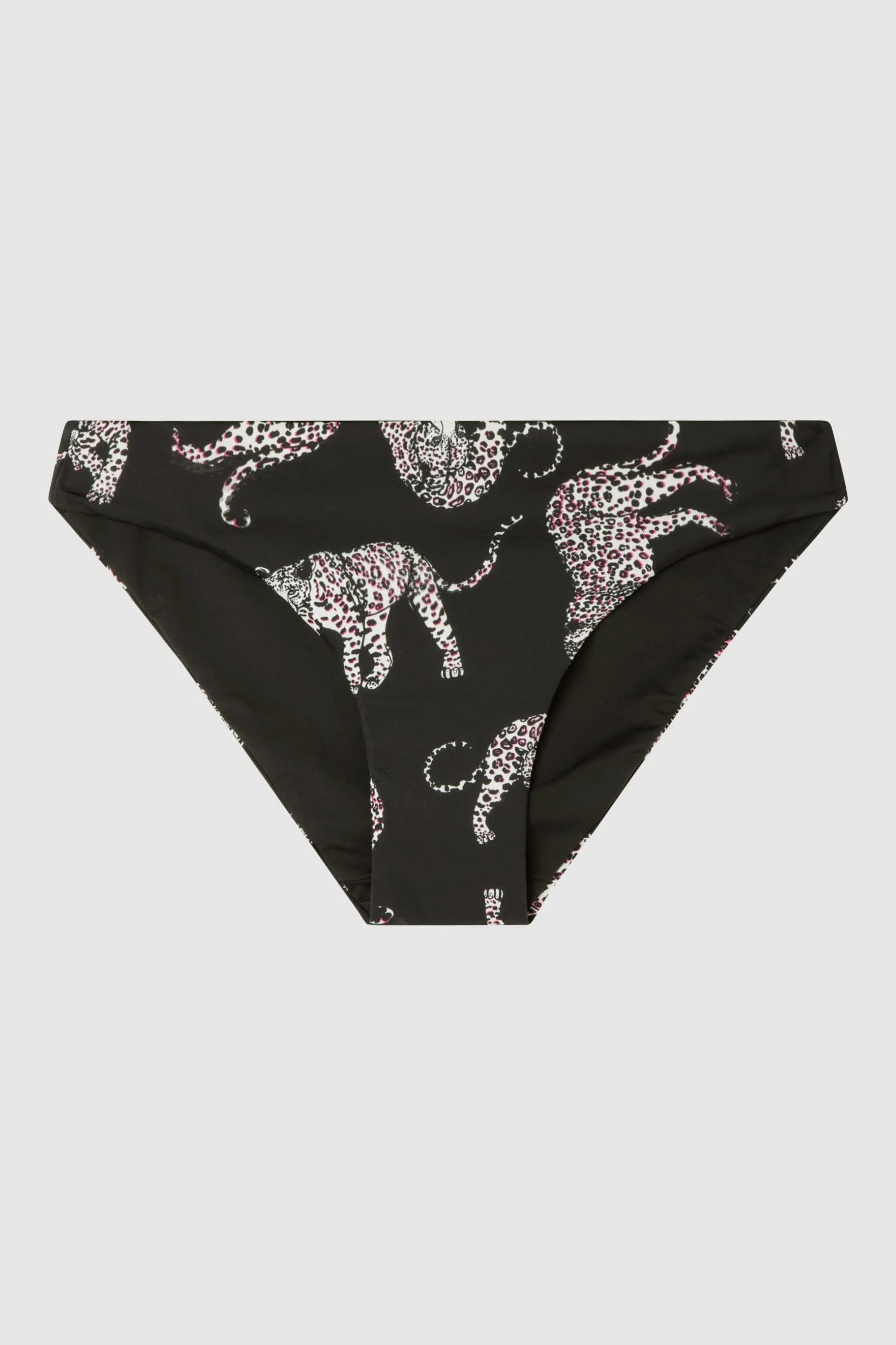 BIKINI ESTAMPADO JAGUAR CON BRAGUITA REVERSIBLE