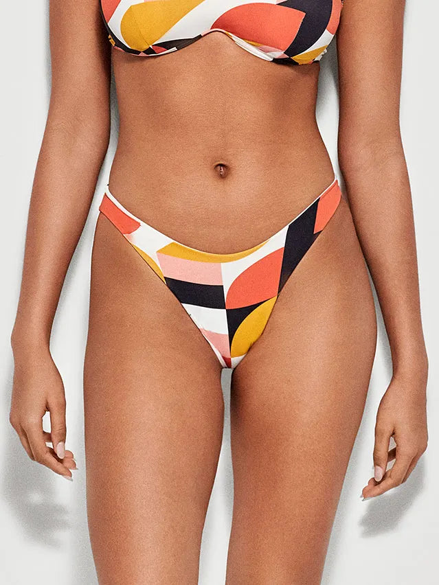 BIKINI ARO CONTINUO BRAGUITA BRASILEÑA CORTE EN V