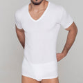 CAMISETA MANGA CORTA CANALÉ CUELLO PICO