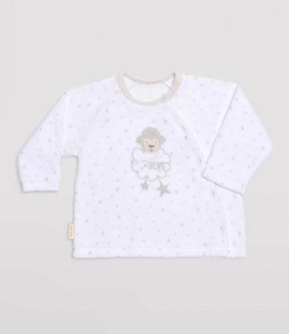 CONJUNTO BEBÉ MANGA LARGA AFELPADO OVEJITA