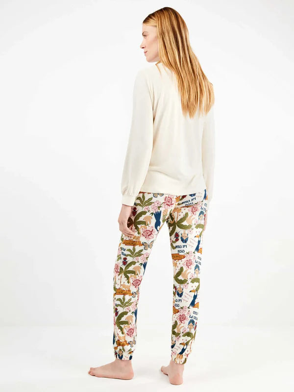 PIJAMA MANGA LARGA MUJER VIVA LA VIDA FRIDA KAHLO