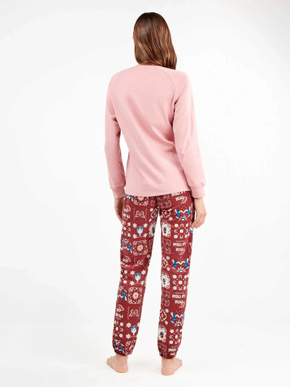 PIJAMA MANGA LARGA MUJER FRIDA KAHLO