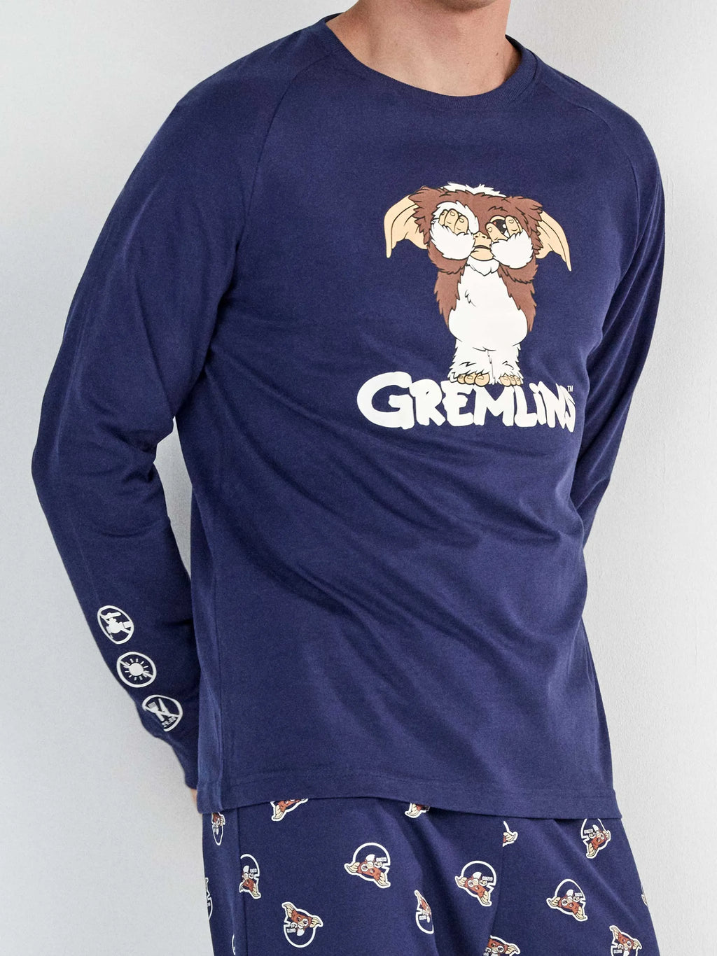Pijama hombre gremlins 100% algodón