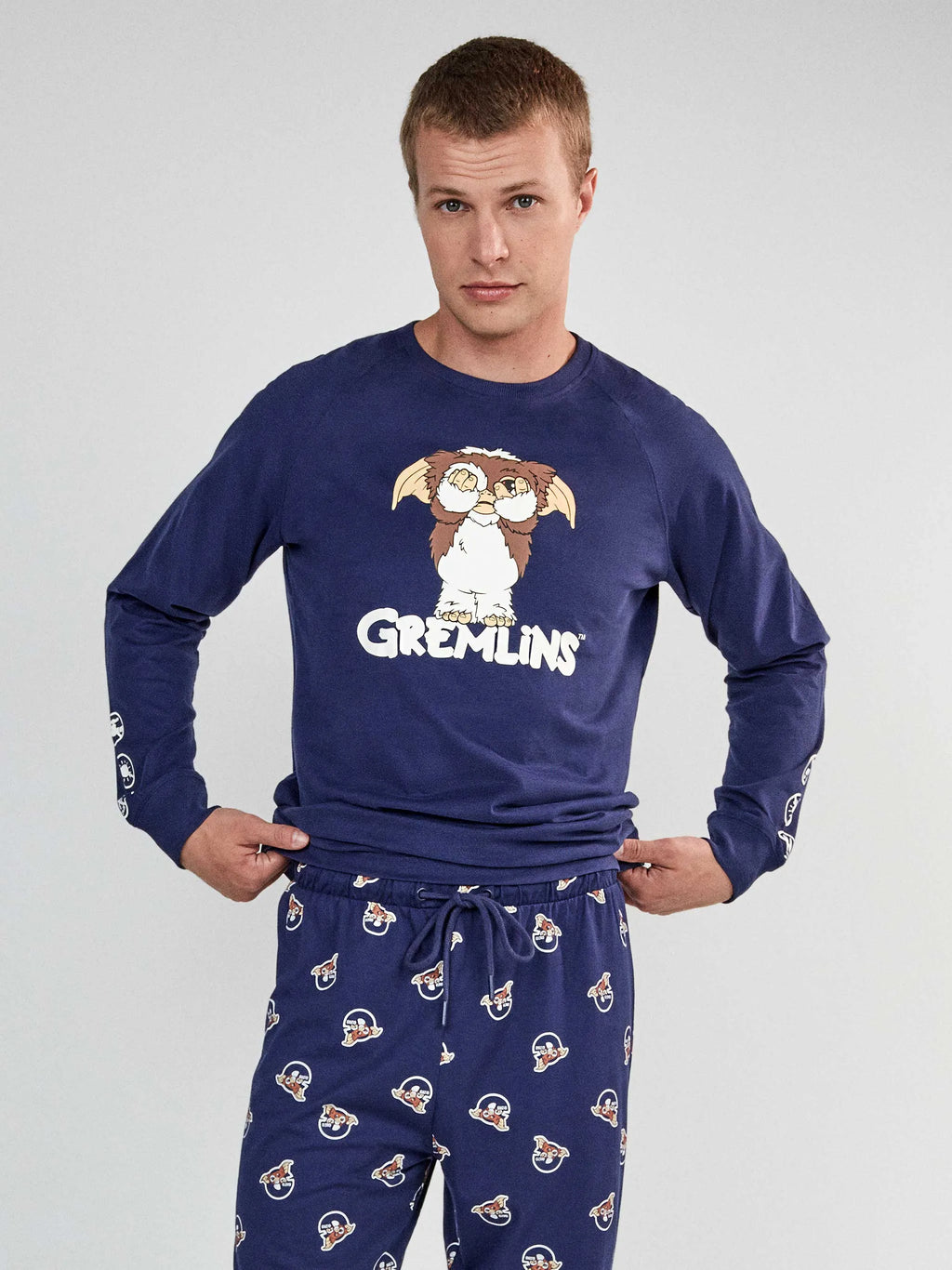 Pijama hombre gremlins 100% algodón