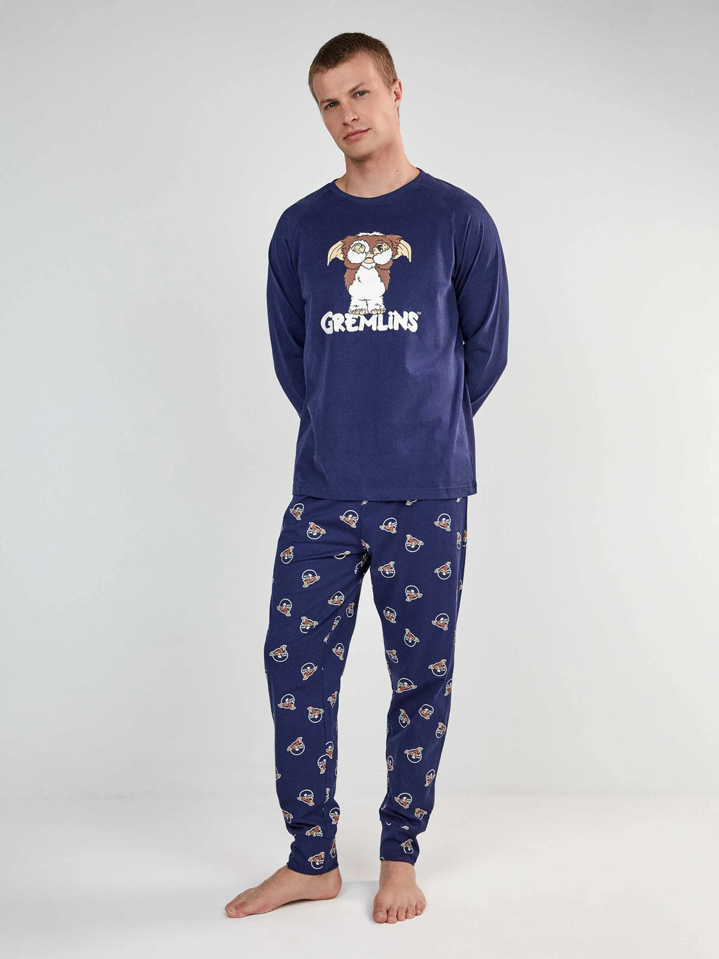Pijama hombre gremlins 100% algodón