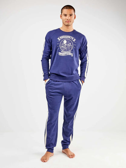 PIJAMA MANGA LARGA HOMBRE HOWARTS SCHOOL