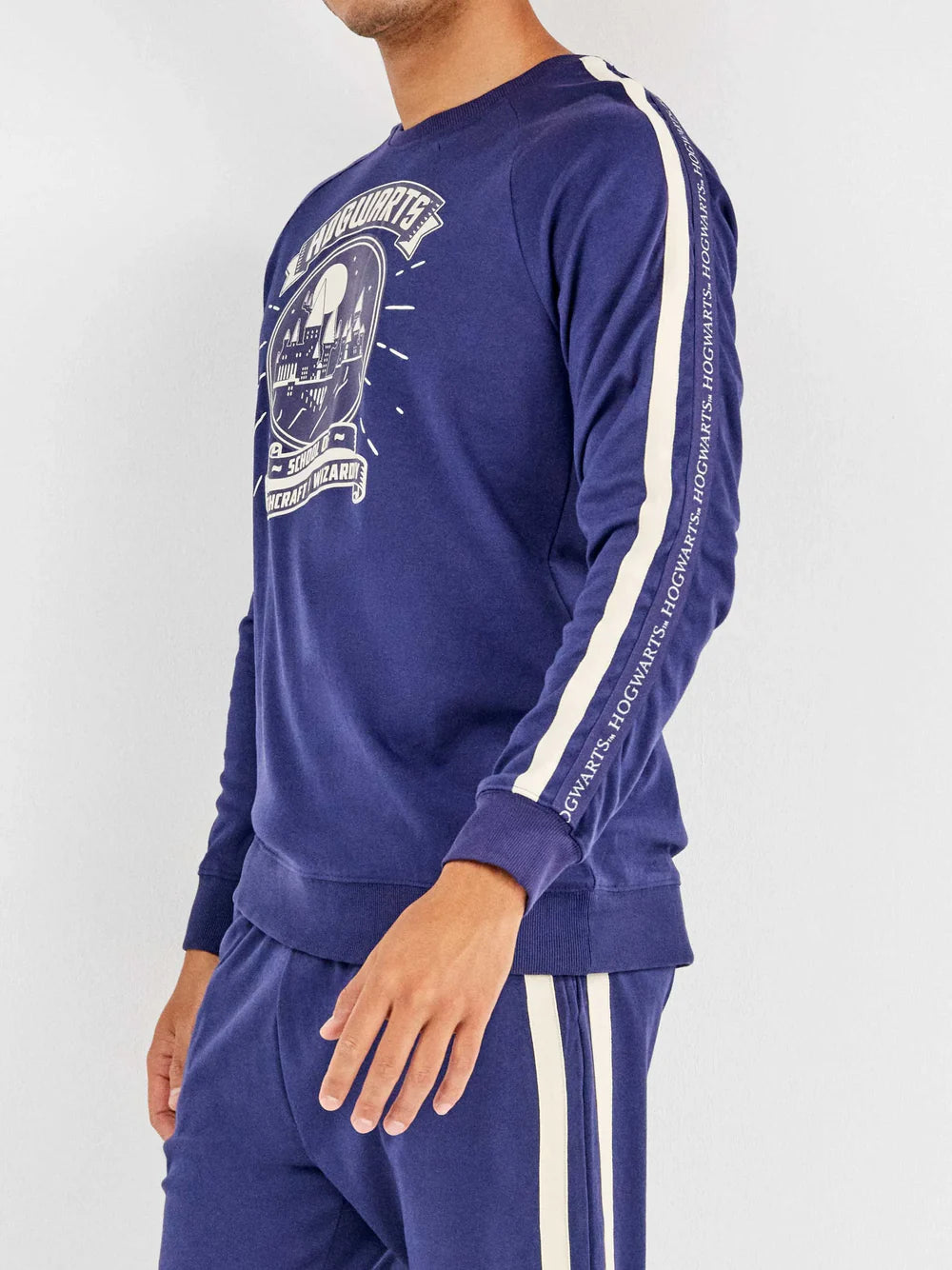 PIJAMA MANGA LARGA HOMBRE HOWARTS SCHOOL