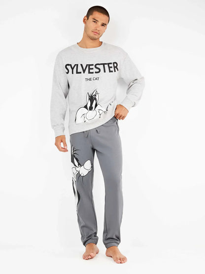 PIJAMA MANGA LARGA HOMBRE INTERLOCK SYLVESTER