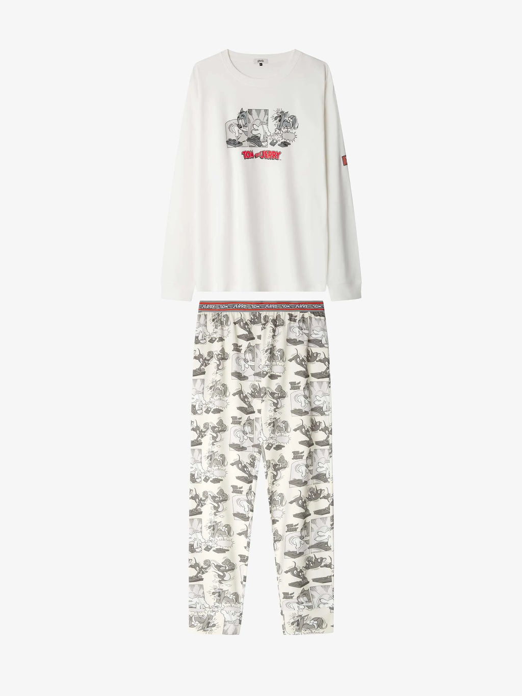 Pijama hombre tom & jerry cómic