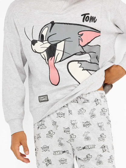 PIJAMA MANGA LARGA HOMBRE TOM & JERRY TOM