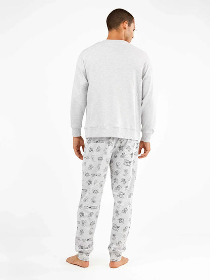 PIJAMA MANGA LARGA HOMBRE TOM & JERRY TOM