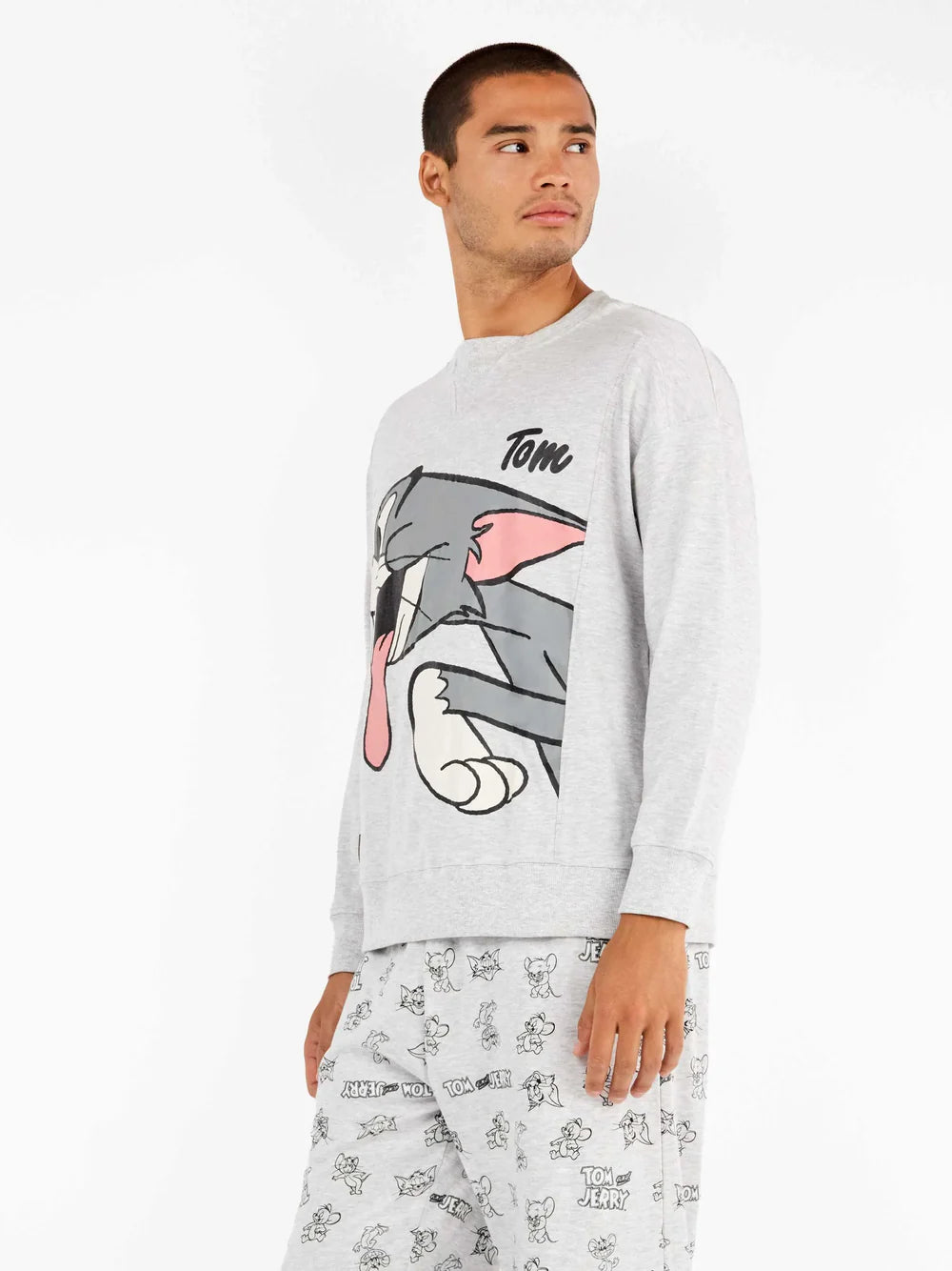 PIJAMA MANGA LARGA HOMBRE TOM & JERRY TOM