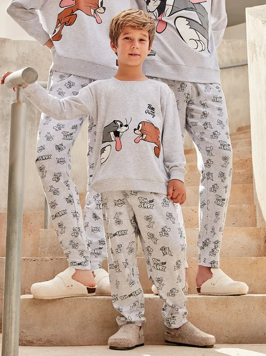 PIJAMA MANGA LARGA NIÑO TOM&JERRY INTERLOOK