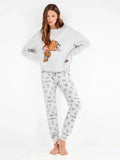 PIJAMA MANGA LARGA MUJER INTERLOCK TOM & JERRY
