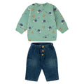 CONJUNTO INFANTIL DE 2 PIEZAS CARACOLES