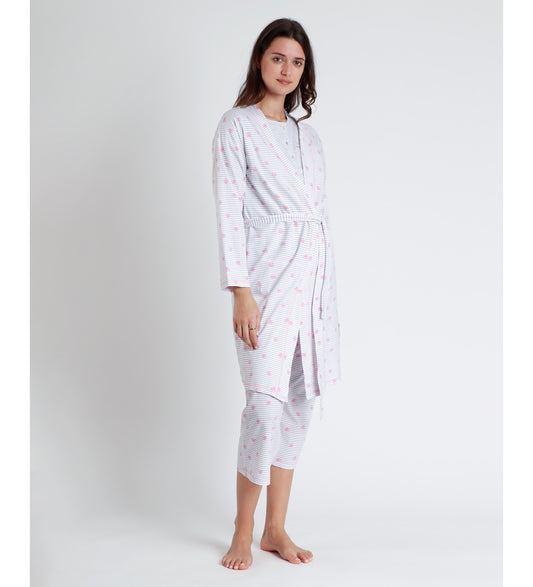BATA MANGA LARGA MATERNITY DALMATAS