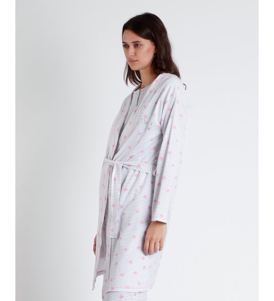 BATA MANGA LARGA MATERNITY DALMATAS