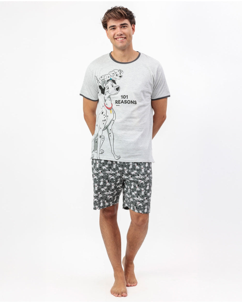 PIJAMA MANGA CORTA HOMBRE 101 REASONS