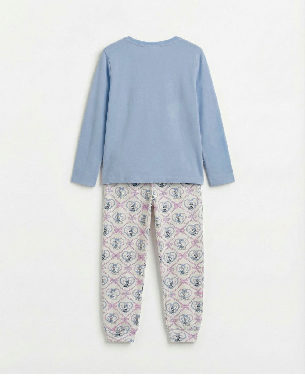 Pijama Niña Disney Minnie y Daisy Coquette Friends Azul de Algodón