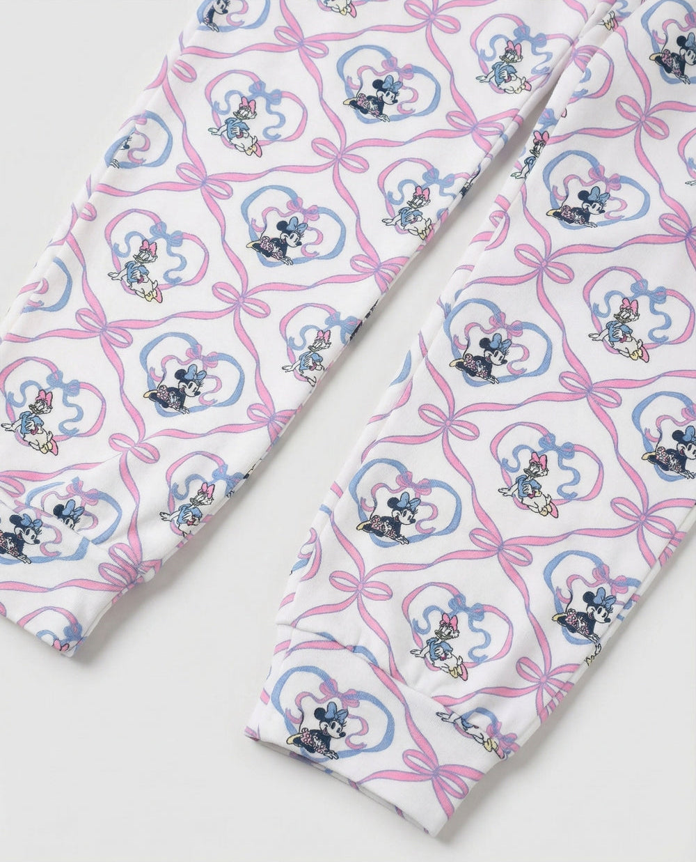 Pijama Niña Disney Minnie y Daisy Coquette Friends Azul de Algodón