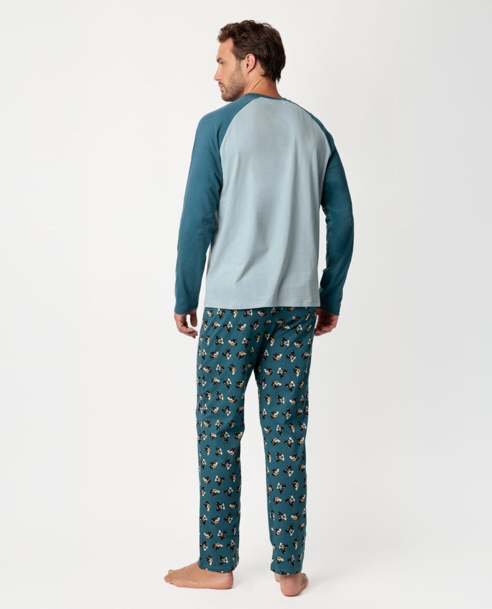 PIJAMA MANGA LARGA HOMBRE LOST MICKEY