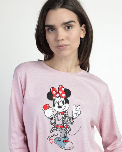 PIJAMA MANGA LARGA MUJER MINNIE SKIN