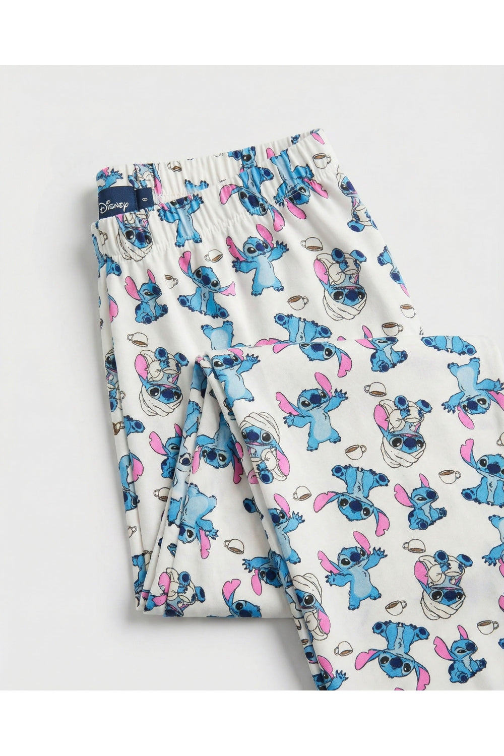 Pijama de niña Stitch time to chill rosa
