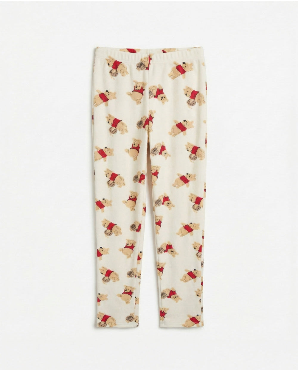 Pijama de niña Disney Winnie the Pooh terciopelo de manga larga