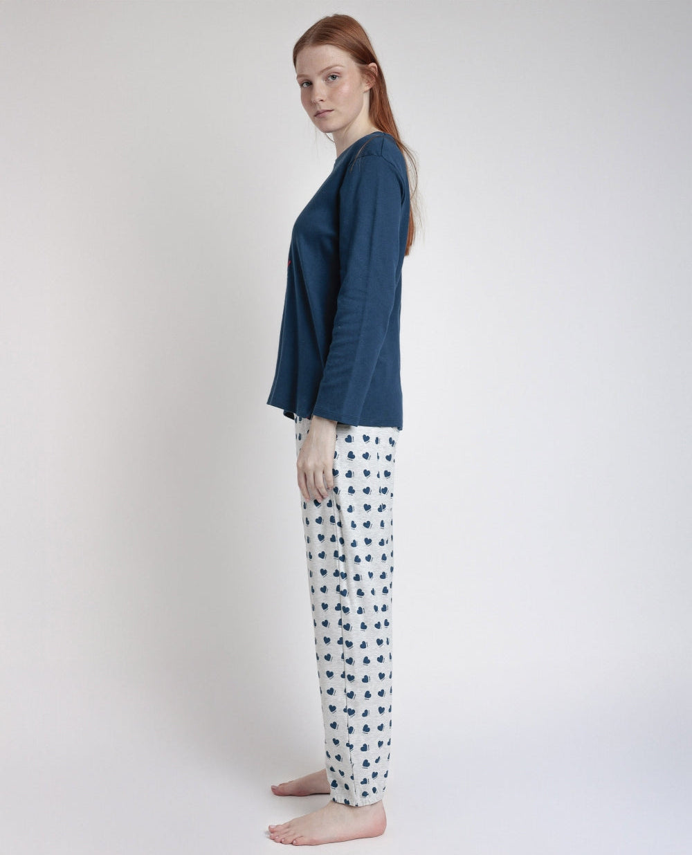 PIJAMA MANGA LARGA MUJER YOU MAKE ME LOVE
