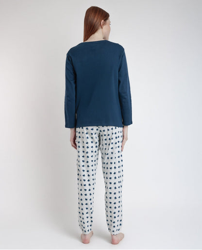 PIJAMA MANGA LARGA MUJER YOU MAKE ME LOVE