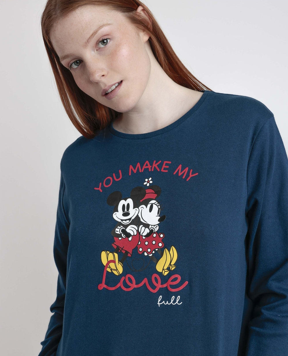 PIJAMA MANGA LARGA MUJER YOU MAKE ME LOVE