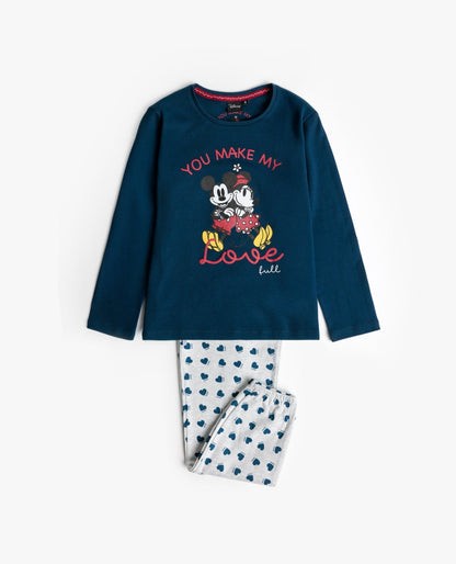 PIJAMA MANGA LARGA NIÑA YOU MAKE MY LOVE