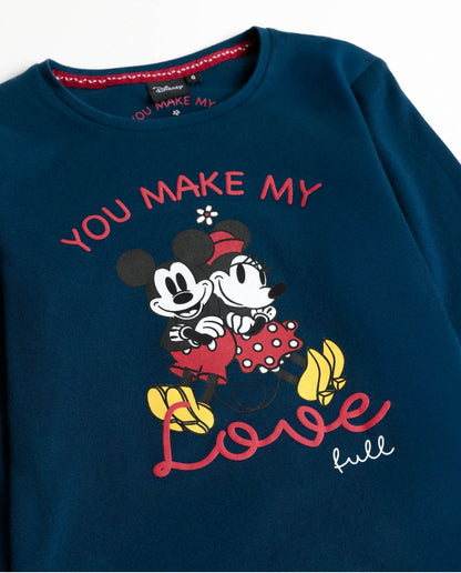 PIJAMA MANGA LARGA NIÑA YOU MAKE MY LOVE