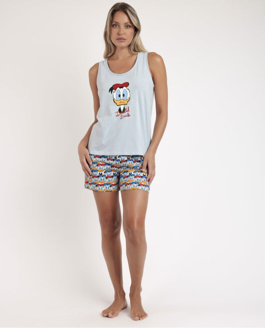 PIJAMA TIRANTES PATO DONALD FACES