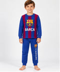 Pijama infantil FC Barcelona azul y grana Barcelona