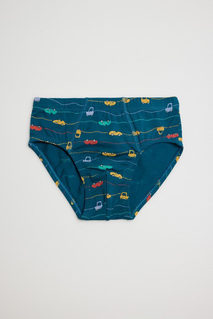 PACK-2 SLIPS INFANTIL NIÑO COCHES