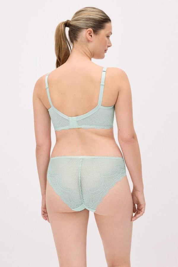 CONJUNTO SUJETADOR CON ARO CON RELLENO Y BRAGA MIDI