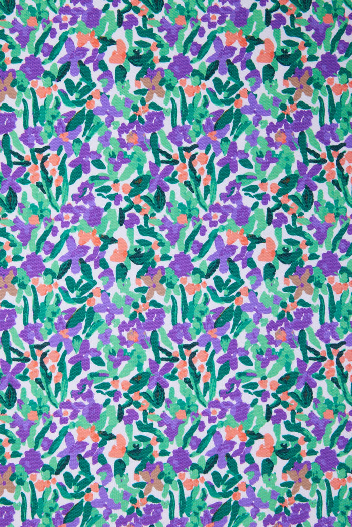 BAÑADOR BANDEAU REDUCTOR ESTAMPADO FLORES