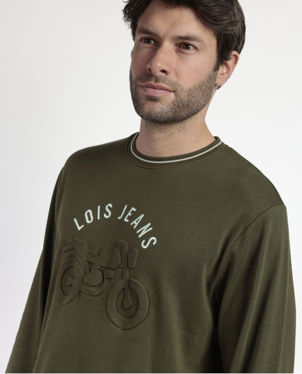 PIJAMA MANGA LARGA HOMBRE EMBOSSING