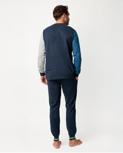 PIJAMA MANGA LARGA HOMBRE FELPA FAN
