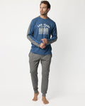 PIJAMA MANGA LARGA HOMBRE PLEATED LOIS
