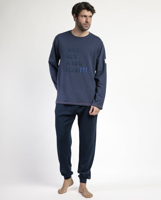 PIJAMA MANGA LARGA HOMBRE WHY NOT DENIM